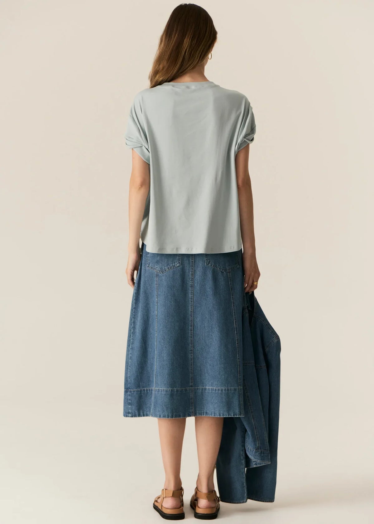 POL - Zone Cap Tee - Sky