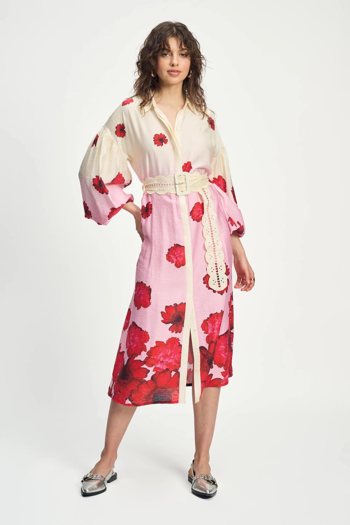 POM AMSTERDAM - Lise Flower Bouquet Dress
