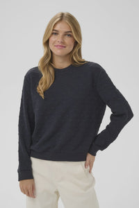 SAINT TROPEZ - Padmia Sweatshirt - Night Sky