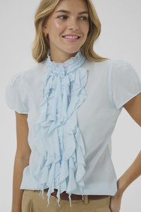 SAINT TROPEZ - Tilli Shirt - Skyway