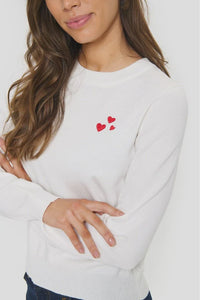 SAINt TROPEZ - Valentina Pullover - Ice