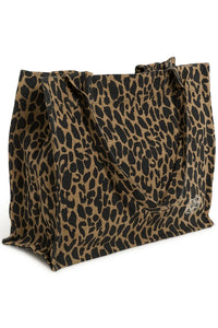 SAINT TROPEZ - Pansy Bag - Tigers Eye Spotty Leopard