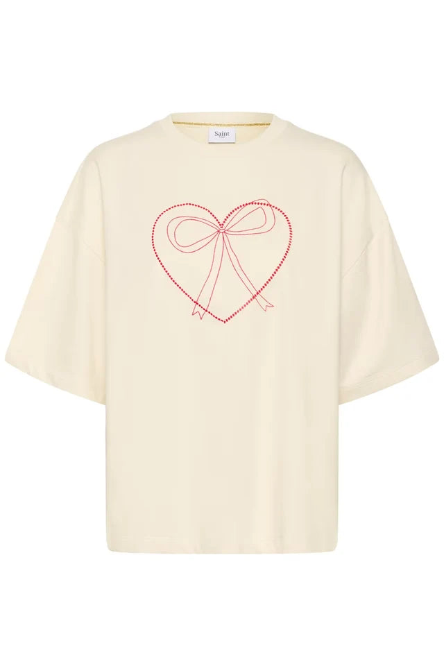 SAINT TROPEZ - Pexton Sweatshirt - Baby’s Breath