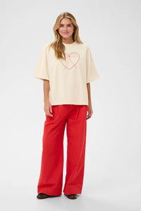 SAINT TROPEZ - Pexton Sweatshirt - Baby’s Breath