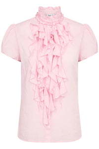 SAINT TROPEZ - Tilli SS Shirt - Pink Nectar