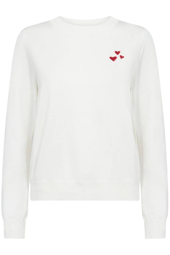 SAINt TROPEZ - Valentina Pullover - Ice