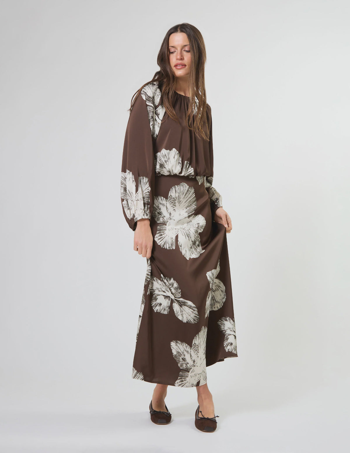 STELLA + GEMMA - Asta Dress - Cocoa Blooms