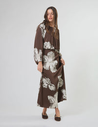 STELLA + GEMMA - Asta Dress - Cocoa Blooms