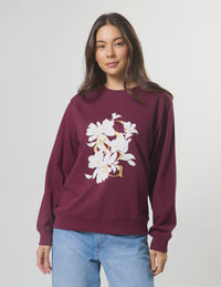 STELLA + GEMMA - Essential Sweater Burgandy Beauty