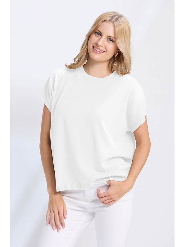 STELLA + GEMMA - Gwen Tee White