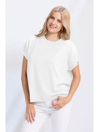 STELLA + GEMMA - Gwen Tee White