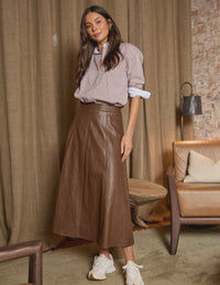 STELLA + GEMMA - Monroe Skirt - Cocoa
