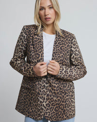 STELLA + GEMMA - Prowler Blazer - Leopard Print