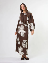 STELLA + GEMMA - Asta Dress - Cocoa Blooms