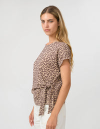 STELLA + GEMMA - Cara Top - Leopard