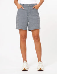 STELLA + GEMMA - Emily Short Navy/White Stripe