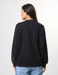 STELLA + GEMMA - Essential Sweater Black Cocoa Blooms