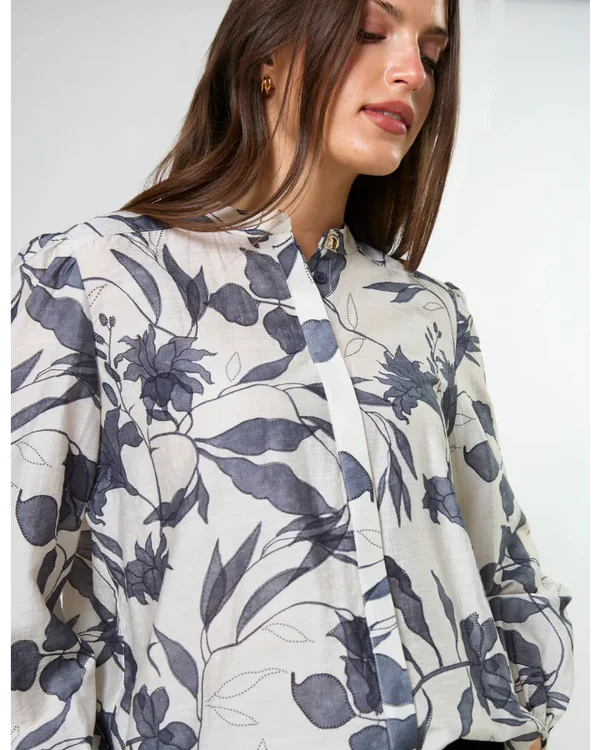STELLA + GEMMA - Faye Blouse Moonlit Stem