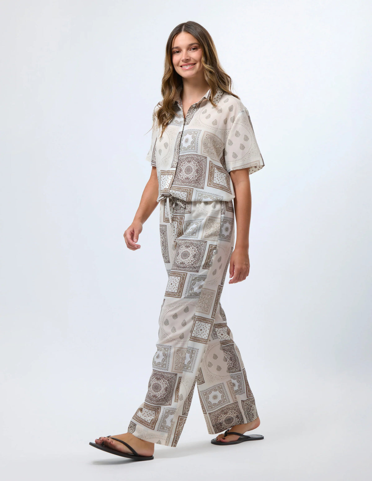 STELLA + GEMMA - Fleur Pant - Tuscan Tile