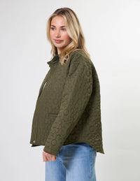STELLA + GEMMA - Flowerly Jacket - Army