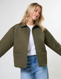 STELLA + GEMMA - Flowerly Jacket - Army