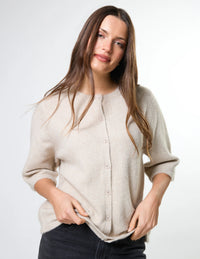 STELLA + GEMMA - Hansel Cardigan Granola