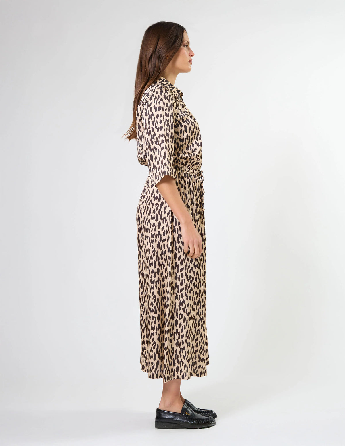 STELLA + GEMMA - Honor Dress - Snow Leopard