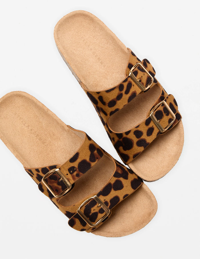 STELLA + GEMMA - Marilou Slide - Leopard