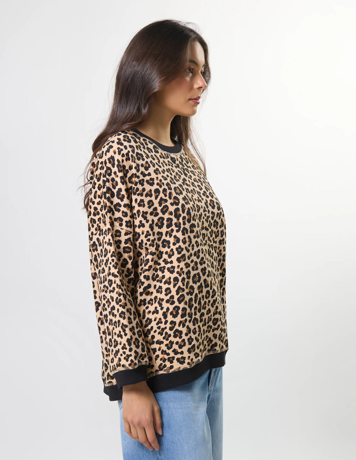STELLA + GEMMA - Newport Sweater - Snow Leopard