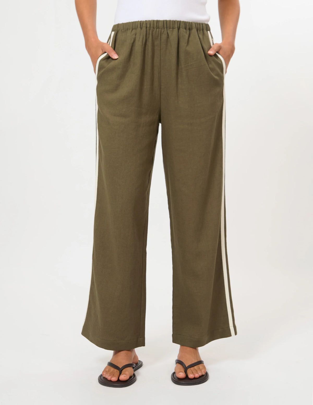 STELLA + GEMMA - Peyton Pant - Khaki
