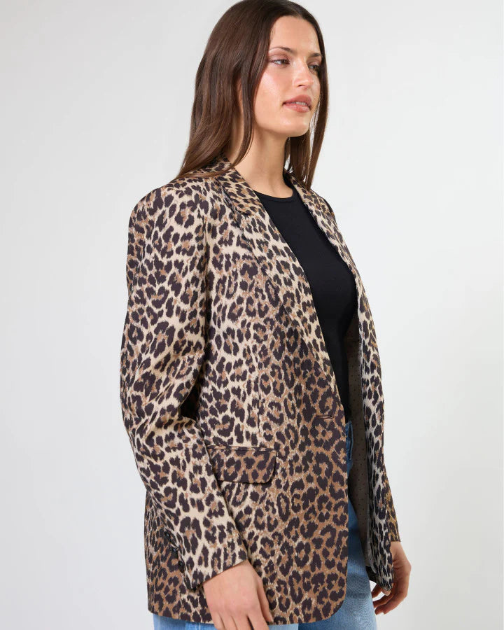 STELLA + GEMMA - Prowler Blazer - Leopard Print