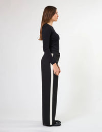 STELLA + GEMMA - Tux Pant Black