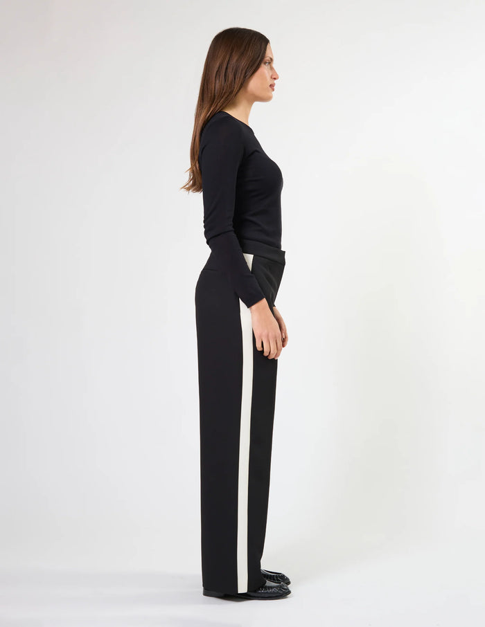 STELLA + GEMMA - Tux Pant Black
