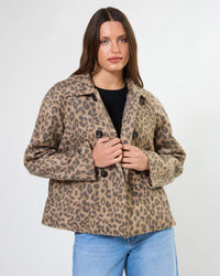 STELLA + GEMMA - Vince Jacket - Leopard