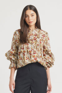 TUESDAY - Brady Top - Harvest Floral