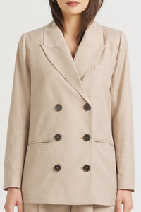 TUESDAY - Dove Blazer - Sand