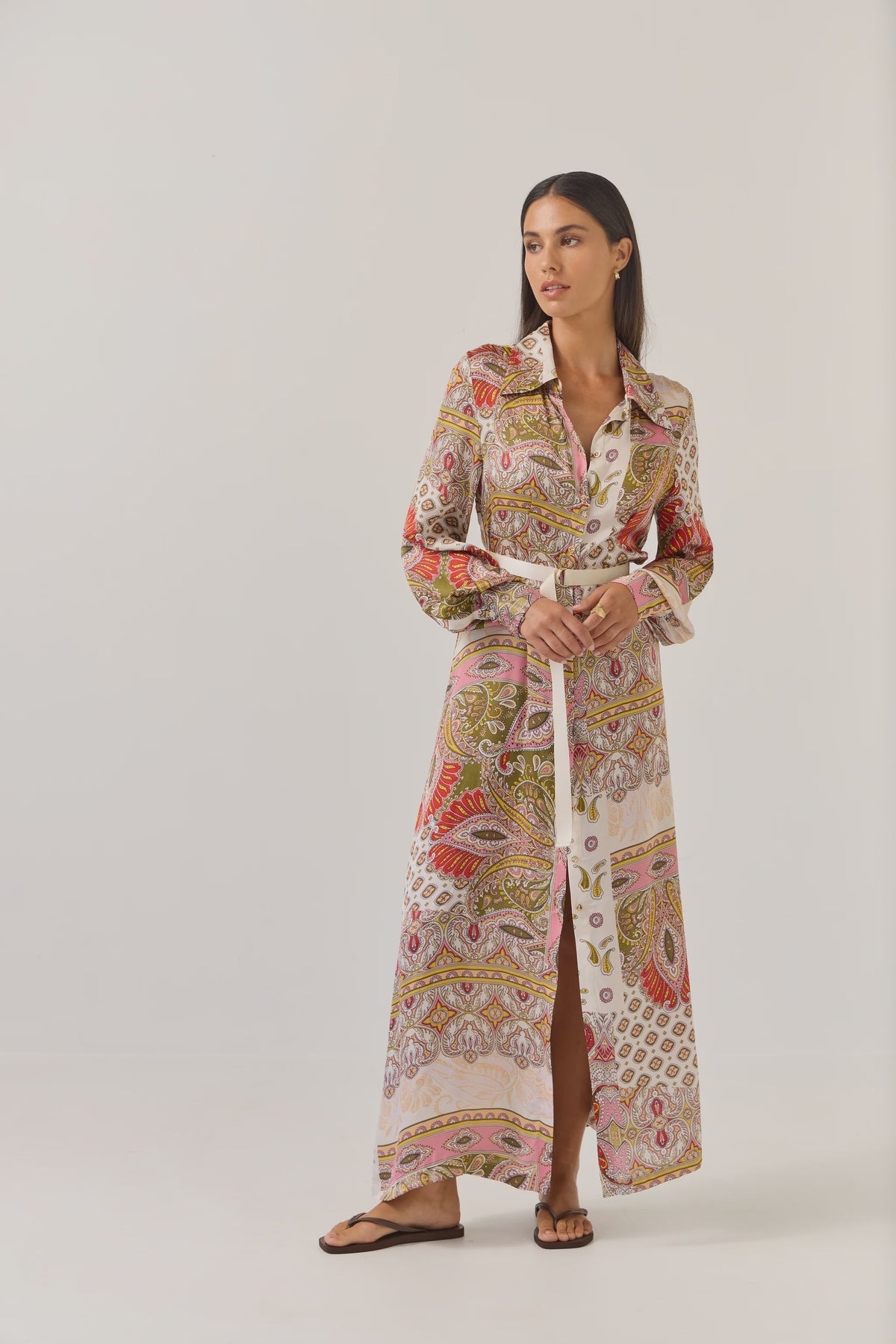 TUESDAY - Mala Dress - Sunset Paisley