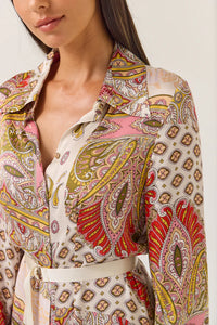 TUESDAY - Mala Dress - Sunset Paisley