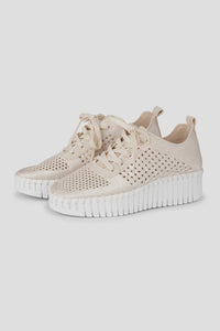 ILSE JACOBSEN - Tulip Embroidery Sneaker - Kit White