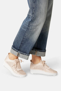 ILSE JACOBSEN - Tulip Embroidery Sneaker - Kit White