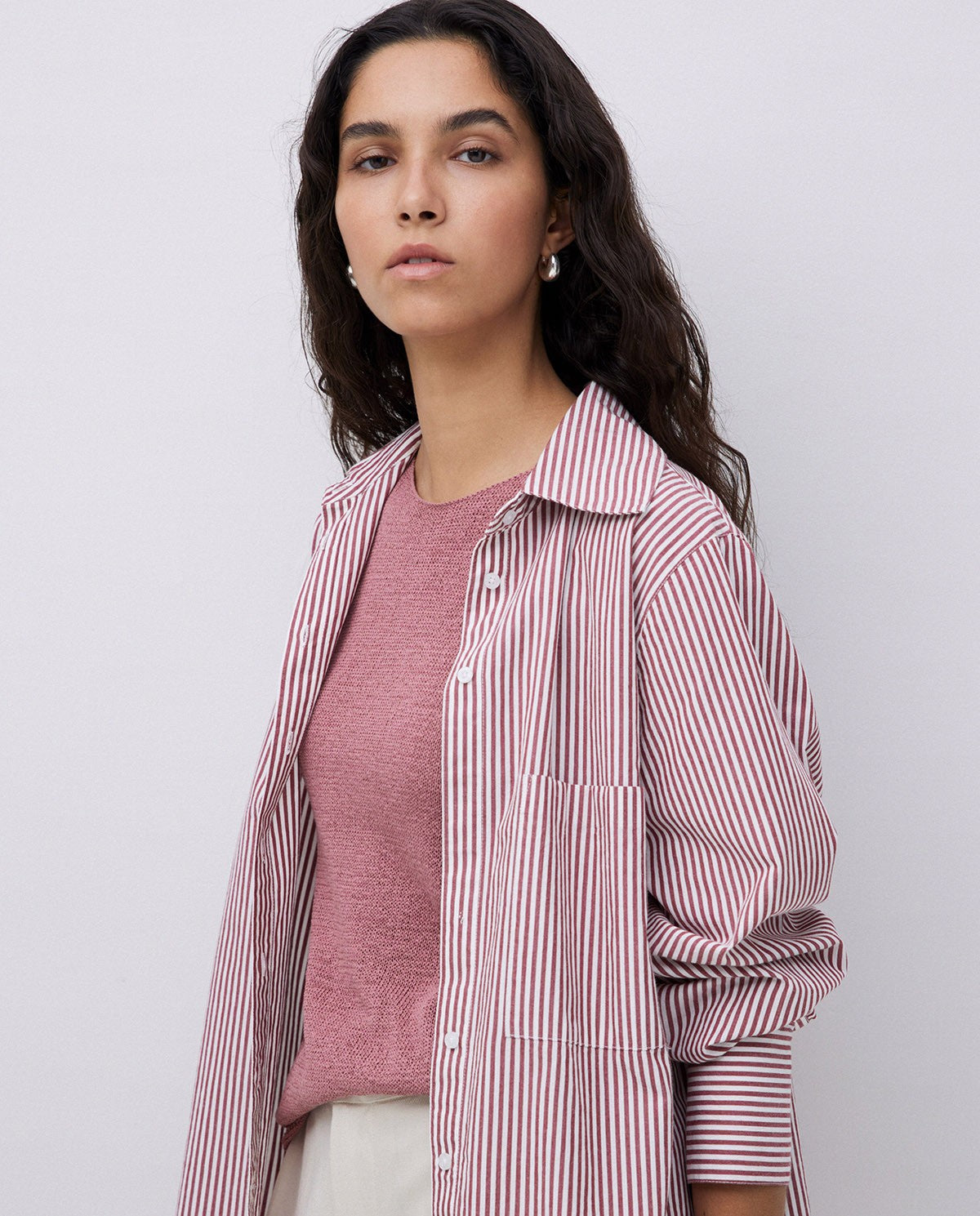 YERSE - Shirt - Ecru & Oxid