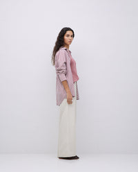 YERSE - Shirt - Ecru & Oxid