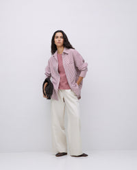 YERSE - Shirt - Ecru & Oxid