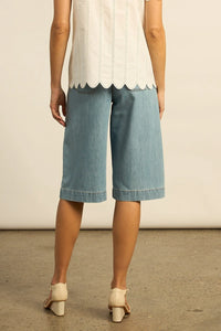 ZOE KRATZMANN - Compass Short - Light Wash Denim