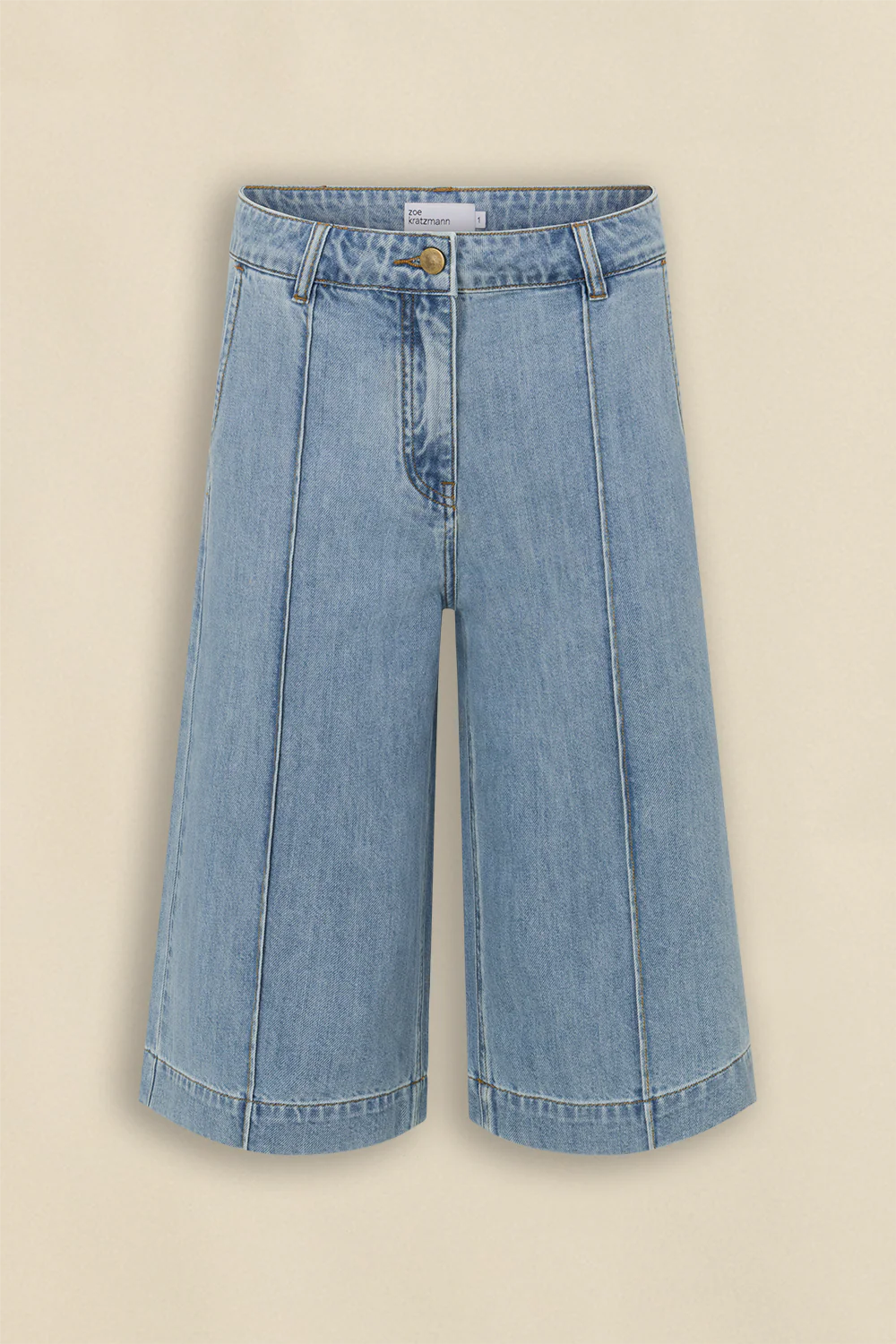 ZOE KRATZMANN - Compass Short - Light Wash Denim