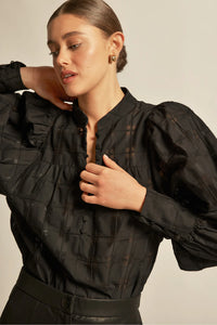 ZOE KRATZMANN - Vista Top - Black Check