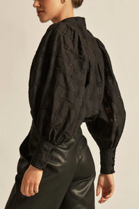 ZOE KRATZMANN - Vista Top - Black Check