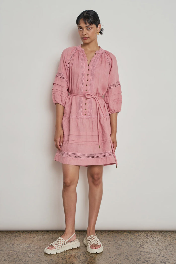 ZOE KRATZMANN - Jostle Dress - Pink Clay
