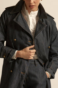 ZOE KRATZMANN - Alpine Coat - Dark Denim