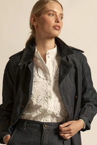 ZOE KRATZMANN - Alpine Coat - Dark Denim